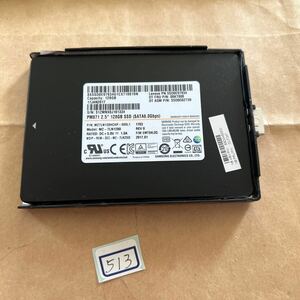 SSD 128GB#513# SAMSUNG MZ7TY128HDP-000L1:128.0GB