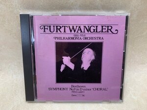 中古CD ベートーヴェン 交響曲第9番 合唱 フルトヴェングラー FURTWANGLER K35Y-41　YAF1276