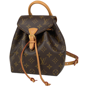 ルイ・ヴィトン Louis Vuitton モンスリ NM BB ショルダーバッグ 2WAY リュック モノグラム ブラウン M45502 レディース 【中古】