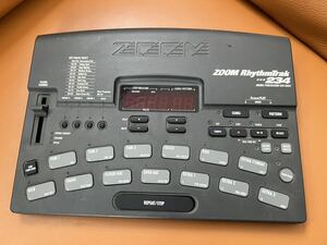 ZOOM RT-234 RhythmTrak　リズムマシン ドラムマシン音楽機材 ズーム 動作未確認　4棚136