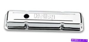 ホリーパフォーマンス241-80クロムバルブカバーHolley Performance 241-80 Chrome Valve Cover