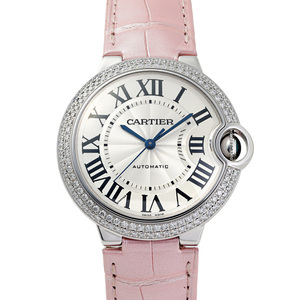 カルティエ Cartier バロンブルー WE900651 シルバー文字盤 新品 腕時計 レディース
