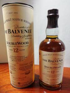 ウイスキー スコッチ BALVENIE バルヴェニー DOUBLE WOOD ダブルウッド シェリーオーク　700ml 40% 箱付