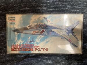 【絶版品】J.A.S.D.F　JET　FIGHTER　SOUND　COLLECTION　SERIES　「MITSUBISHI F-1/T-2」HASEGAWA　HobbyKits