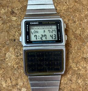 ●可動ジャンク● CASIO DATA BANK DBC-610 クオーツ　必ず説明文お読みください　330