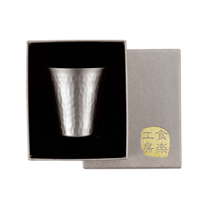 冷酒カップ 65ml 酒器 箱入り プレゼント 贈り物 日本酒 チタン製 日本製 カップ グラス ASH-2012