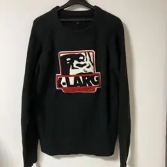 XLARGE ブラック ニットセーター S