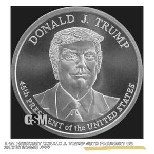 アンティークコイン NGC PCGS Donald J. Trump 45th President Of The US 1 oz .999 シルバー USA PRE-SALE BU Round NGC PCGS トランプ