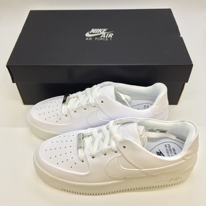 ◎◎ NIKE ナイキ AirForce1 Sage Low White ホワイト SIZE 24.5cm 未使用に近い