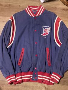 スペシャル　90s polo ralph lauren sport vintage pwing wing foot スタジャン　1992 1993 ラルフローレン ブルゾン　