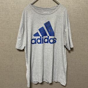 90s 00s USA ビンテージ ヴィンテージ Tシャツ tee アメリカ 古着 オールド adidas アディダス ロゴ プリント スポーツ ストリート レア XL