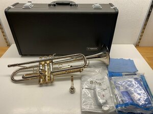 【動作未確認】YAMAHA ヤマハ YTR2330 トランペット マウスピース ハードケース付 管楽器