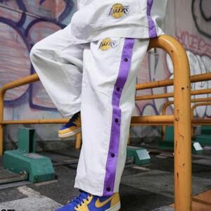 美品 ◆ Ambush x Nike NBA レイカーズ ナイロンパンツ アンブッシュ ナイキ S 八村塁 ◆