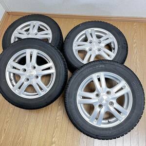 スタッドレスタイヤ&アルミホイール4本セット◆トーヨー【GARIT 5G】155/65R-13◆PCD100×4穴◆スノータイヤ