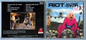 Riot ∽ RIOT ∽ ライオット ∝ 初ＣＤ化 ライヴ写真ジャケ