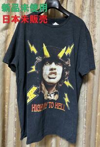 AC/DC バンドTシャツ ヴィンテージ ロック アメカジ ACDC 古着 ストリート オーバーサイズ ROCK 木村拓哉 アンガス・ヤング NIRVANA