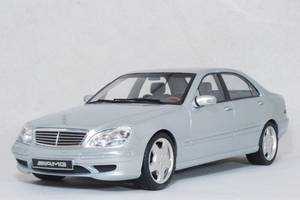 ● 1/18 メルセデス ベンツ 〓 AMG S55 ( W220 ) / シルバー 〓 Mercedes Benz