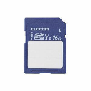 【5個セット】 エレコム 文字が書ける SDHC メモリカード 16GB MF-FS016GU11CX5 /l