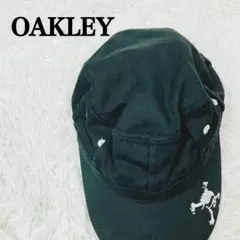 OAKLEY オークリー キャップ 帽子 ロゴ ワンポイント ブラック ツバ