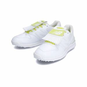 1.6万★美品 ニューバランスゴルフ ゴルフシューズ WGS996 WT スパイクレス レディース 24cm D ゴルフウェア New Balance ホワイト