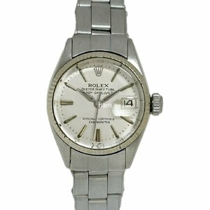 値下げ ROLEX ロレックス 6517/4 Oyster Perpetual Date オイスターパーペチュアル シルバー 自動巻き J59135