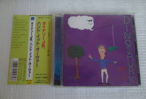 DINOSAUR Jr / HAND IT OVER　ダイナソーJR　国内盤　帯付　解説・歌詞・対訳付