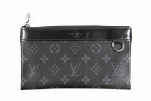 LOUIS VUITTON ルイヴィトン ポシェット ディスカバリーPM モノグラム エクリプス M44323 セカンド ポーチ クラッチバッグ 財布