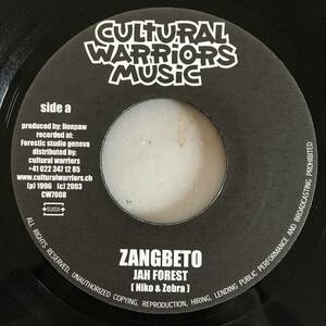 Jah Forest / Zangbeto　[Cultural Warriors Music - CW7008]