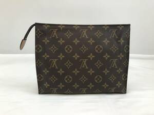 ☆【LOUIS VUITTON】 ルイヴィトン ポーチ モノグラム ポシェットトワレット M47542/872TH　セカバン ハンドバッグ ♯200467-83