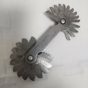 SCREW PITCH GAUGE No156 ピッチゲージ 測定工具 ネジ ねじ ネジ山 計測機器