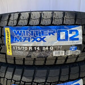 今季入荷分 2023年製以降 新品 ダンロップ ウインターマックス WM02 175/70R14 1本 175/70-14 スタッドレス 国内正規品 4本送料込32600円~