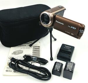 Panasonic パナソニック デジタルハイビジョンビデオカメラ HC-W580M ブラウン 2016年製 美品