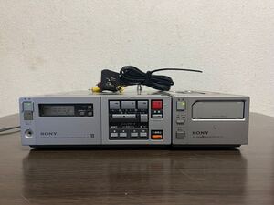 ビンテージ SONY ソニー portable Video recorder ポータブルビデオカセットレコーダー SL-F1 Betamax AC-F1 パワーアダプター