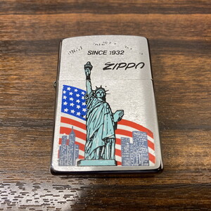 ICH【現状渡し品】ZIPPO ジッポー オイルライター 自由の女神 2000年11月製 動作未確認〈206-250105-KB-06-ICH〉