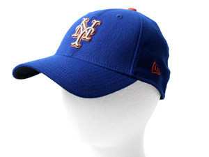 デッドストック 未使用 MLB オフィシャル ■ ニューエラ x NY メッツ ベースボール キャップ ( MEDIUM LARGE ) 帽子 NEW ERA 大リーグ 野球