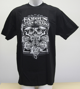 Famous Stars and Straps Tシャツ(S)Calavera