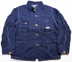 Deluxeware (デラックスウエア) DX109...SHORT KOVER ALLS / ショートカバーオールジャケット 美品 IND.BLUE size 38(M)