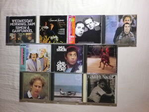 『Simon ＆ Garfunkel 関連アルバム10枚セット』(Bookends,Bridge Over Troubled Water,Greatest hits,Paul Simon,Art Garfunkel)