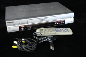 【動作OK】Panasonic NV-HX11 パナソニック Hi-Fi STEREO VHS ハイファイビデオ ビデオデッキ 映像機器 家電_AIR_B0702-I001