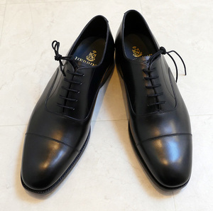 英国靴 Herring Shoes Herring Knightsbridge Oxfords in Black Calf