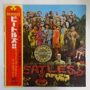 14042788;【ほぼ美盤/帯付/Apple/東芝赤盤/見開き】The Beatles ビートルズ / Sgt. Pepper