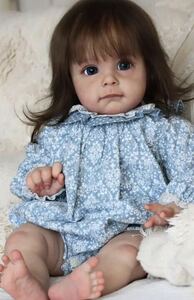 赤ちゃん人形　55cm large 22インチ　1.5キロ　幼児　リボーンドール　ソフトボディー体幹　特殊化粧施工　女児