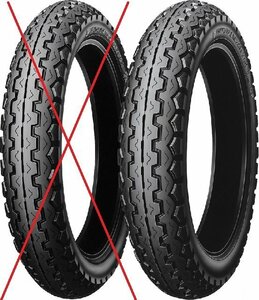 ※前後共用 片側のみ 国内正規品 ダンロップ DUNLOP TT100GP 90/100-18 54S WT 品番:302469 YAMAHA SR400などに