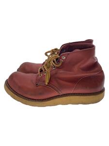 RED WING◆アイリッシュセッター/半円犬タグ/ブーツ/US7.5/BRW/レザー