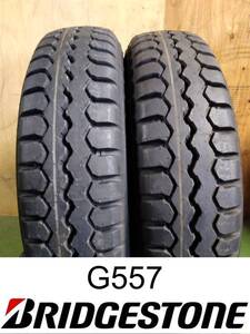 新車外しタイヤ ★205/85R16 ブリヂストン G557 ★2本1セット 2019年製：2017年製