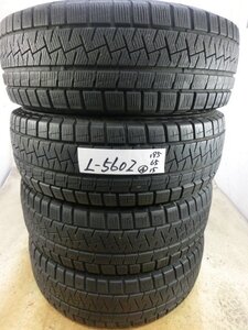 L-5602 中古スタッドレス ピレリ ICE ASIMMETRICO PLUS 195/65R15 91Q (4本)