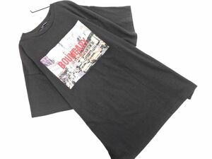 INGNI イング プリント ビッグ Tシャツ sizeM/グレー ■◆ ☆ eea7 レディース