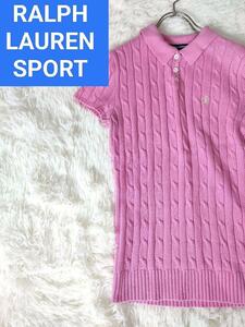 ラルフローレンスポーツ　ポロラルフローレン　ケーブルニット　ポロシャツ　シャツ POLO RALPH LAUREN SPORT RRL RLX