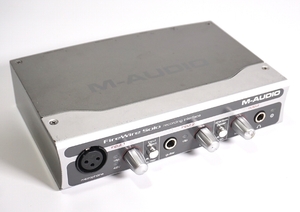 送料無料◆M-AUDIO FireWire Solo オーディオインターフェイス 動作未確認