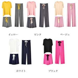 パジャマ レディース パジャマ お寝巻き　綿 部屋着 寝間着 便利服 ルームウェア　七分袖 ソフト 柔らかい